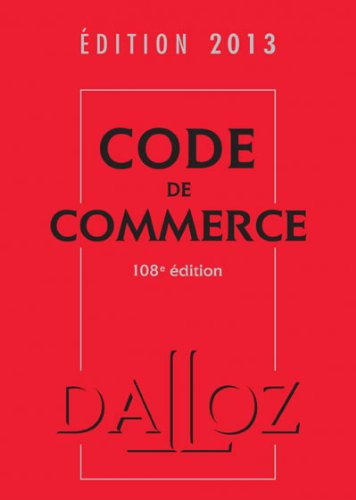 Code de commerce : 2013