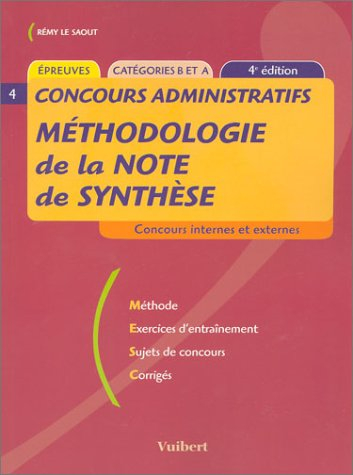 concours administratifs, catégories b et a : méthodologie de la note de synthèse