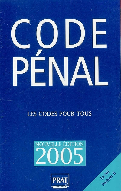 Code pénal 2005