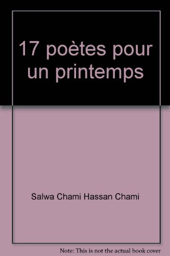 17 poètes pour un printemps