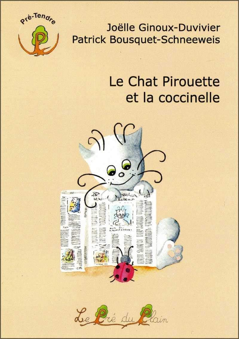 Le chat Pirouette et la coccinelle