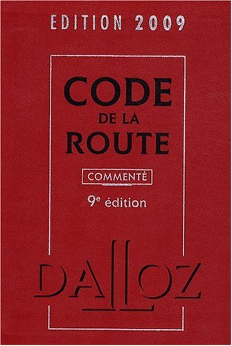 Code de la route : édition 2009