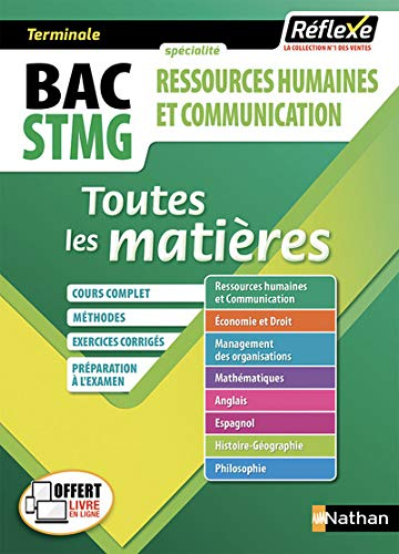 Bac STMG spécialité ressources humaines et communication, terminale : toutes les matières