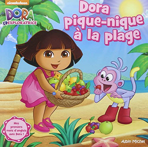 Dora pique-nique à la plage