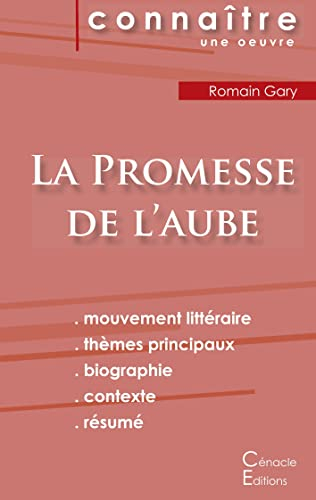 Fiche de lecture La Promesse de l'aube de Romain Gary (Analyse littéraire de référence et résumé com
