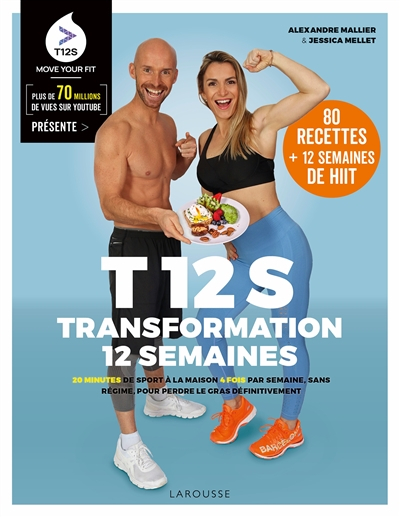 T12S, transformation 12 semaines : 20 minutes de sport à la maison 4 fois par semaine, sans régime, 