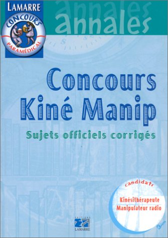 Concours kiné-manip