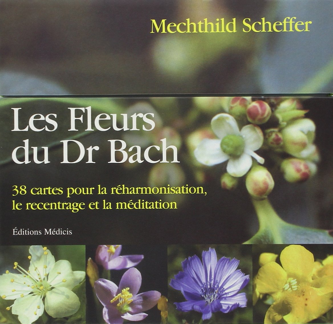 Les fleurs du Dr Bach : 38 cartes pour la réharmonisation, le recentrage et la méditation
