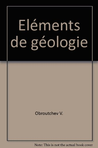 Eléments de géologie