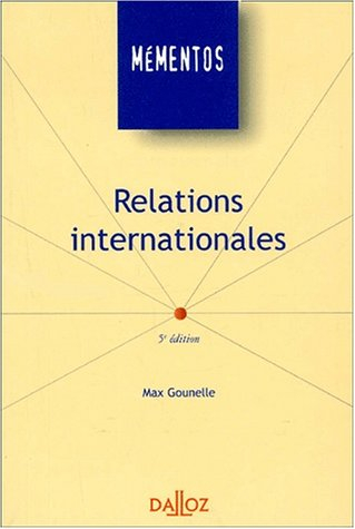 relations internationales. 5ème édition