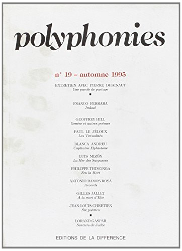 Polyphonies, numéro 19