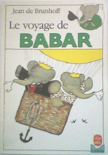 Le voyage de Babar by Jean de Brunhoff