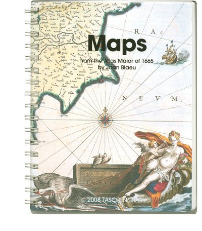 Maps from the Atlas Maior of 1665 by Joan Blaeu 2008 Diary