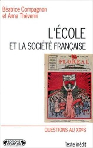 L'école et la société française
