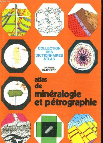 atlas de mineralogie et petrographie