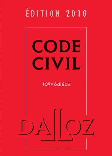 Code civil : édition 2010