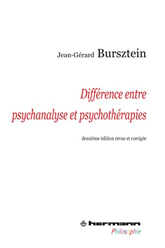 Différence entre psychanalyse et psychothérapies