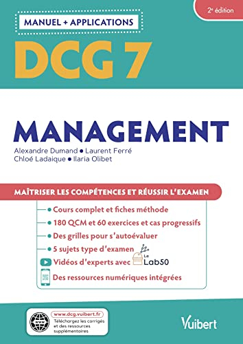 DCG 7, management : manuel + applications