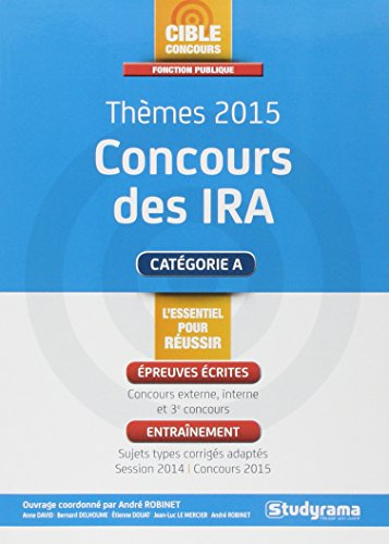 Thèmes 2015 concours des IRA : catégorie A