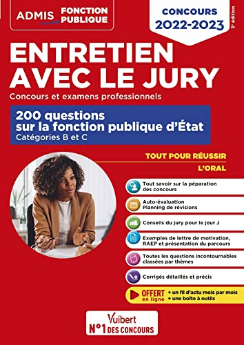 Entretien avec le jury : concours et examens professionnels : 200 questions sur la fonction publique