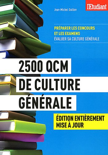 2.500 QCM de culture générale