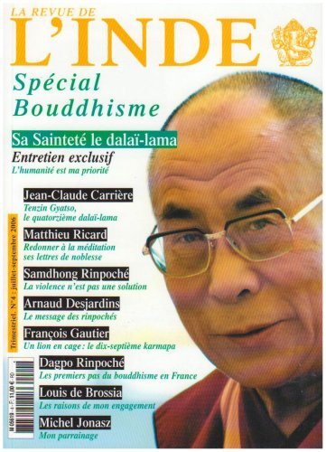 Revue de l'Inde (La), n° 4. Spécial bouddhisme