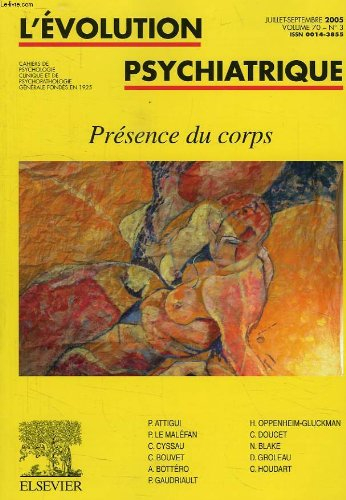 Evolution psychiatrique (L'), n° 2 (2005). Georges Lantéri-Laura