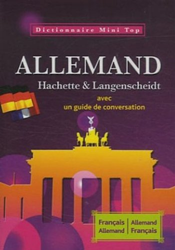 Dictionnaire mini français-allemand, allemand-français : avec un guide de conversation