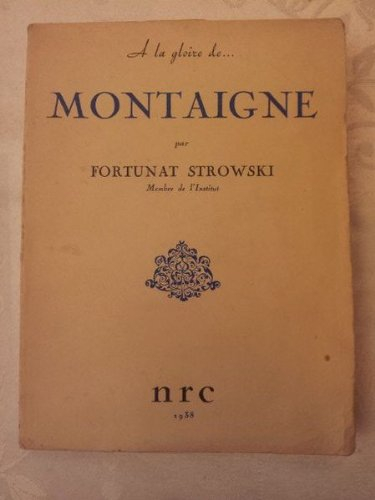 a la gloire de montaigne