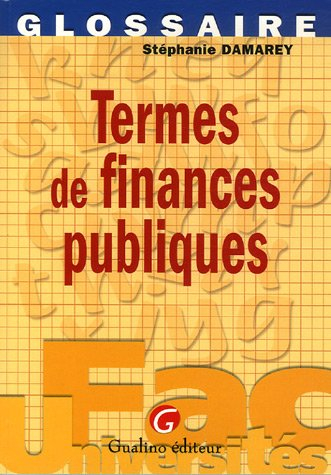 Termes de finances publiques