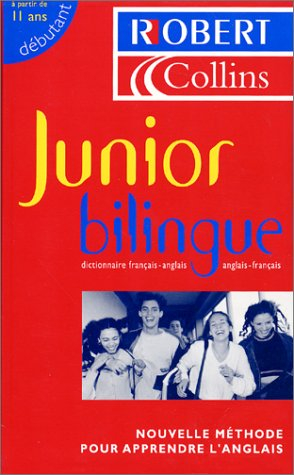Junior bilingue : dictionnaire français-anglais, anglais-français
