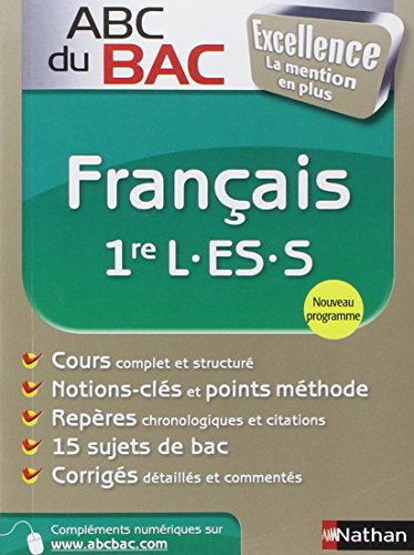 Français 1re L, ES, S : programme 2011