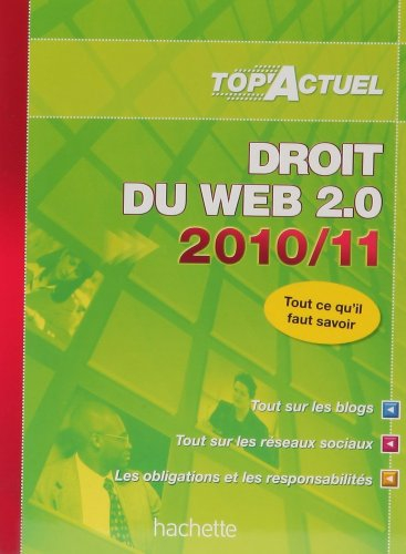 Droit du Web 2.0 : 2010-11