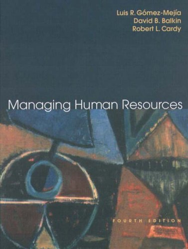 managing human resources: international edition