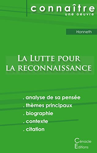 Fiche de lecture La Lutte pour la reconnaissance de Honneth (Analyse philosophique de référence et r