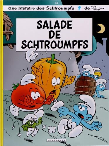 les schtroumpfs lombard - tome 24 - salade de schtroumpfs - (indisp 2013)