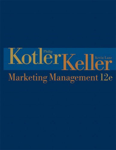 marketing management (en anglais)