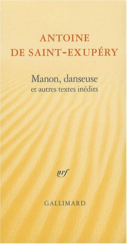 Manon, danseuse : et autres textes inédits