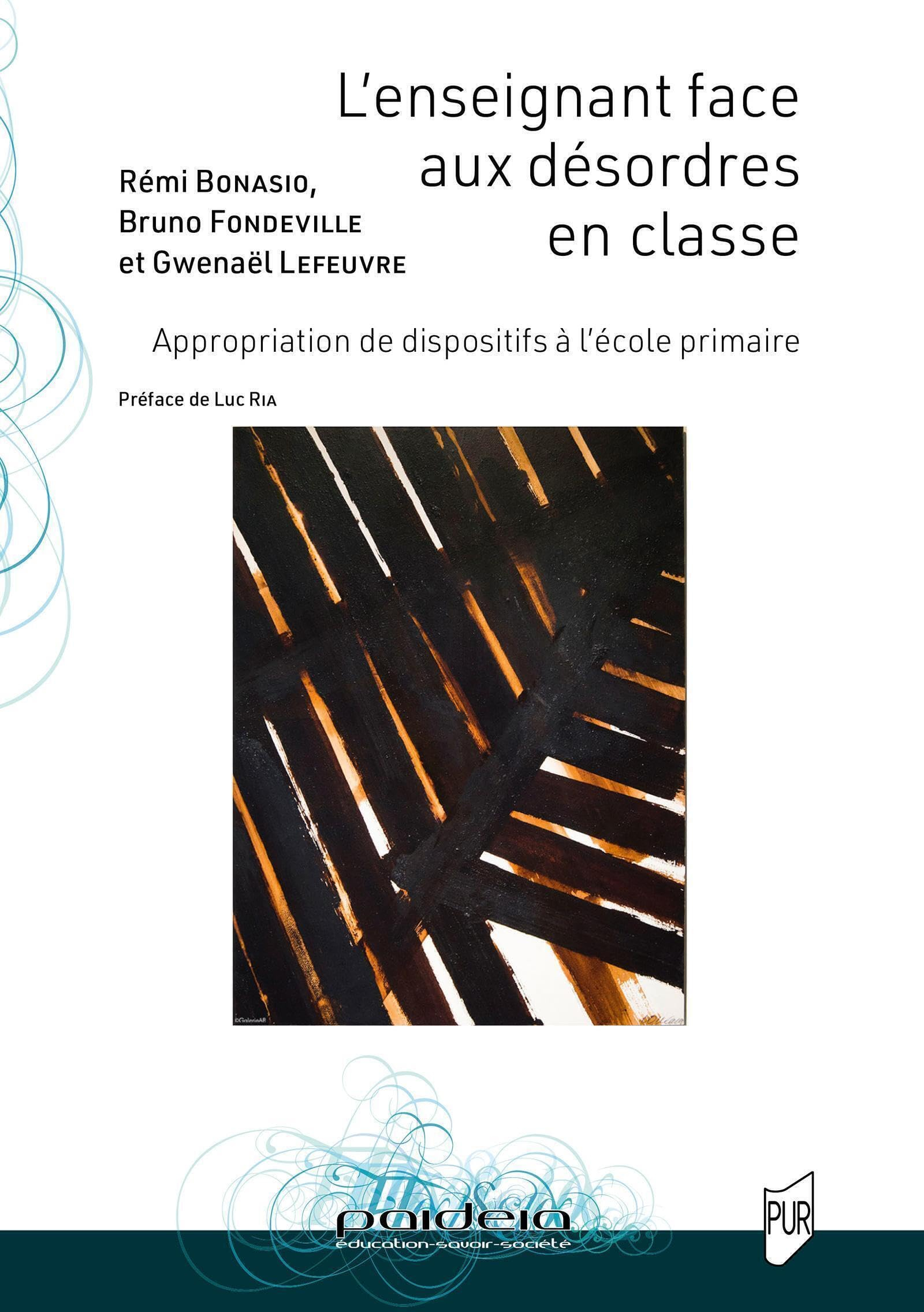 L'enseignant face aux désordres en classe : appropriation de dispositifs à l'école primaire