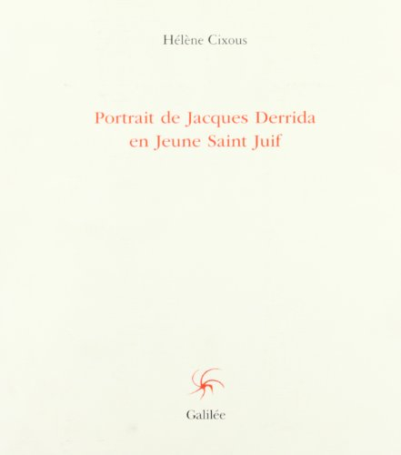 Portrait de Jacques Derrida en jeune saint juif