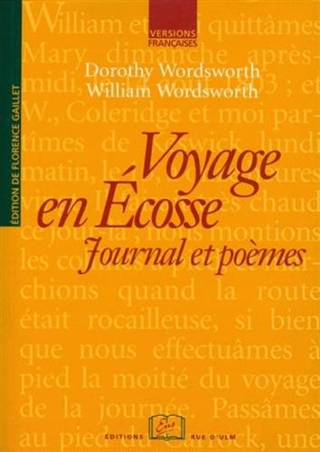 Voyage en Ecosse : journal et poèmes