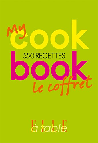 My cookbook : 550 recettes : le coffret