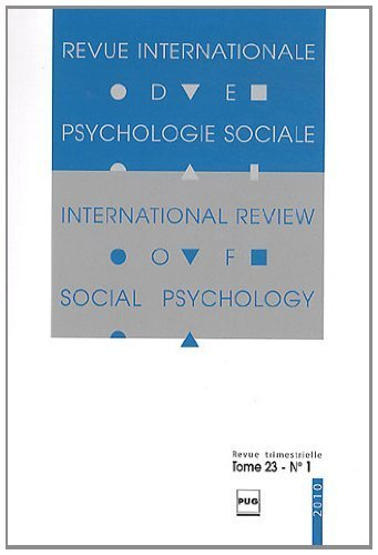 revue internationale de psychologie sociale, tome 18 - n, 4, 2005