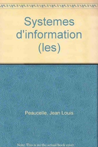 Les Systèmes d'information : la représentation