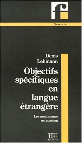 objectifs specifiques en langues etrangeres. les programmes en question