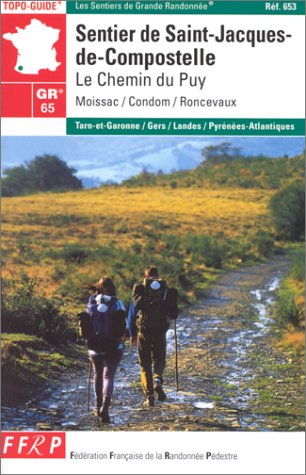 GR 65 : Sentier de St-Jacques-de-Compostelle, le Chemin du Puy , Moissac-Condom-Roncevaux
