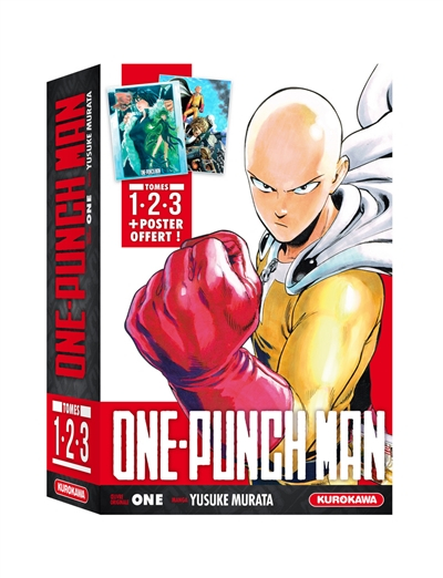 Coffret One-punch man : tomes 1, 2 et 3