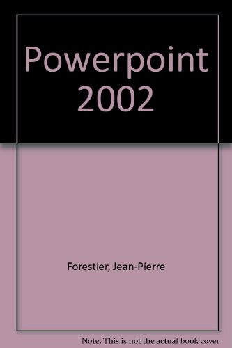 powerpoint 2002. avec cd-rom