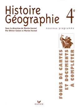 Histoire-géographie, 4e : fonds de cartes et documents à compléter
