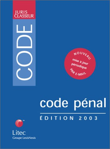 code pénal 2003 (ancienne édition)